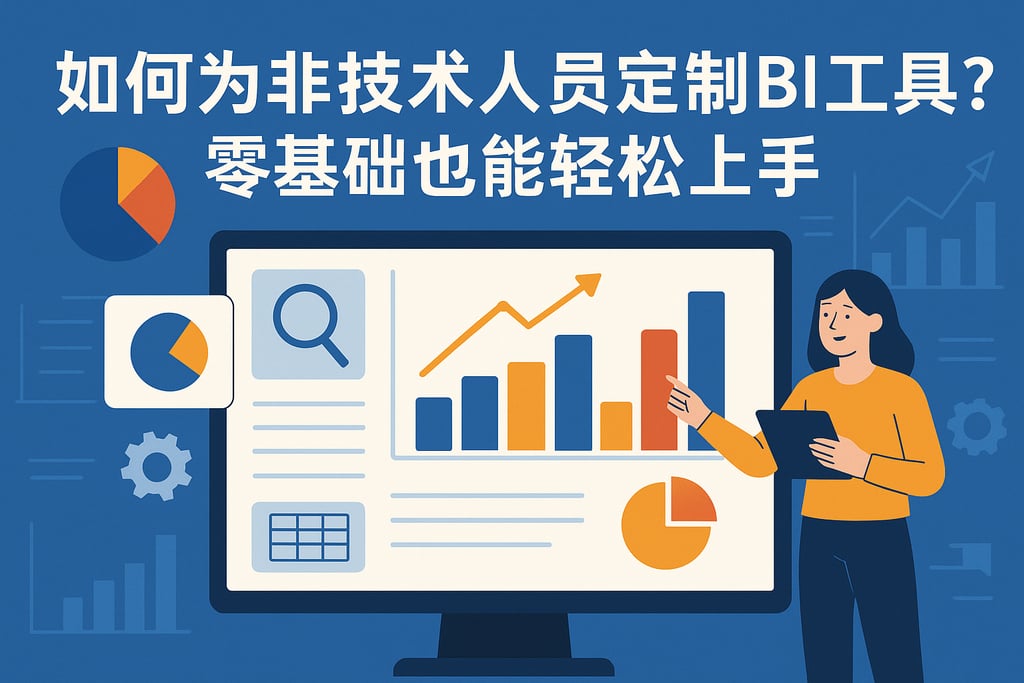 如何为非技术人员定制BI工具？零基础也能轻松上手"